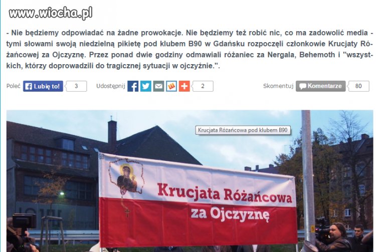 Różaniec za Nergala...