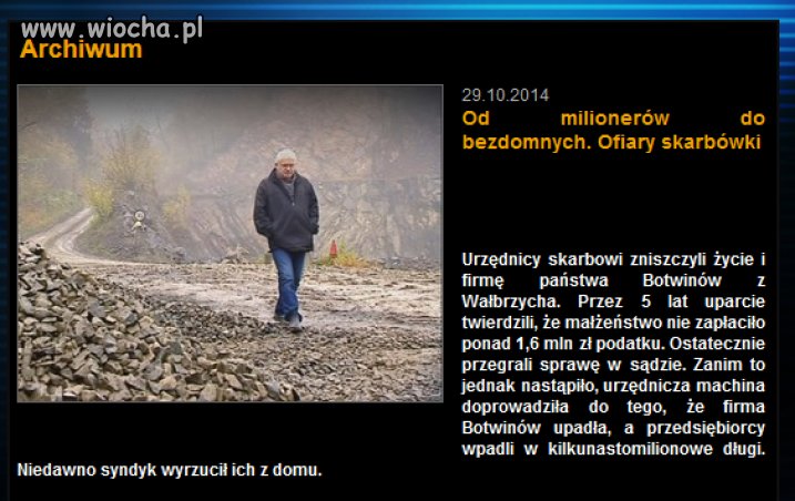 Błąd urzędników i zrujnowane całe życie