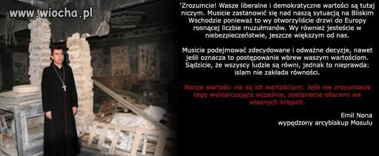 Abp Nona: dżihadyści wezmą się za Zachód