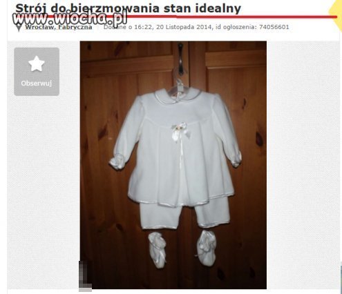 Matka nie wie, jaki dziecko przyjęło sakrament?