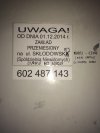 Na drzwiach zakładu drukarskiego w Słupsku