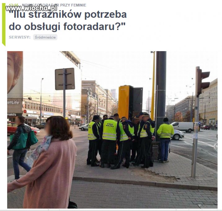 Ilu strażników potrzeba do obsługi