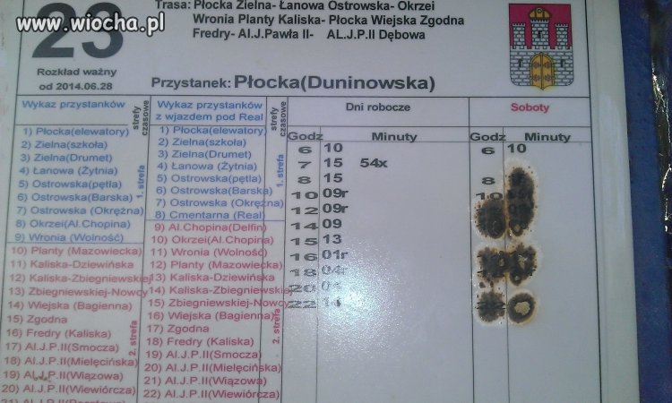 Teraz autobus się nie spóźni! 