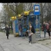 Klocek na przystanku 
