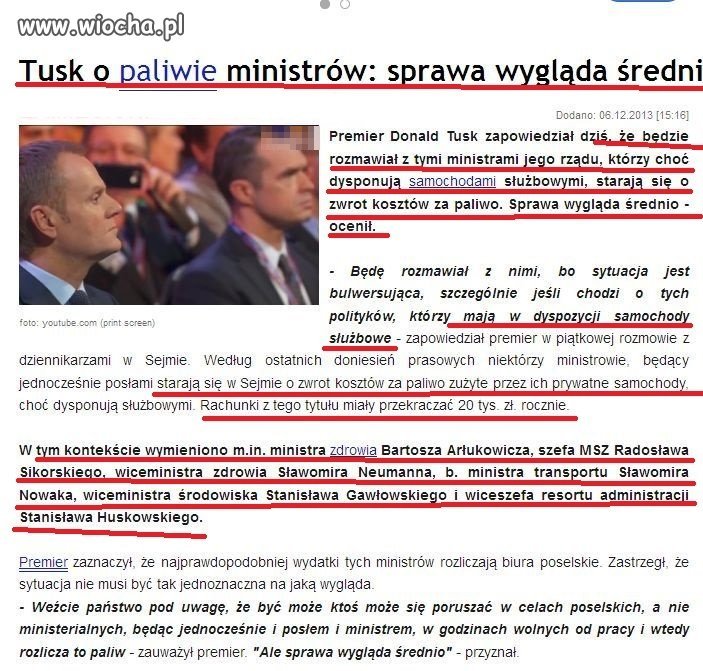 Sprawa zamieciona pod dywan? 