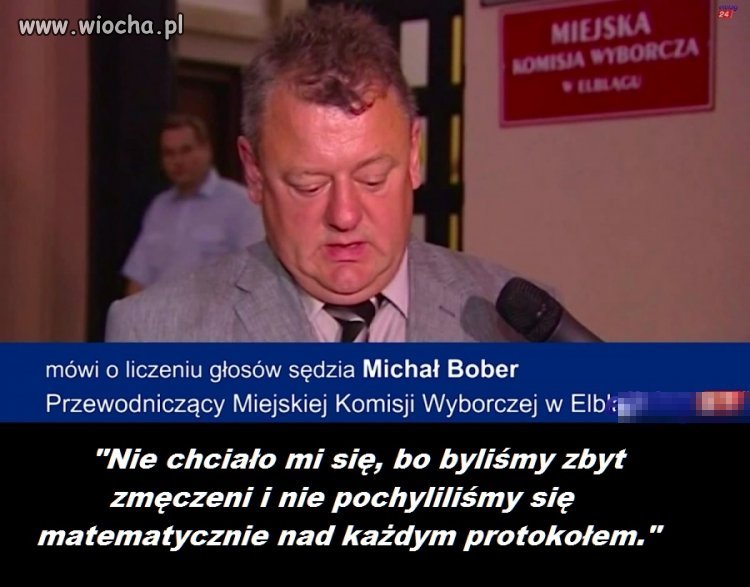 Rozbrajająca szczerość Pana sędziego!