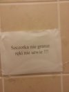 Toaleta w jednym z warszawskich urzędów