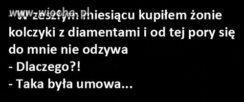 W zeszłym...