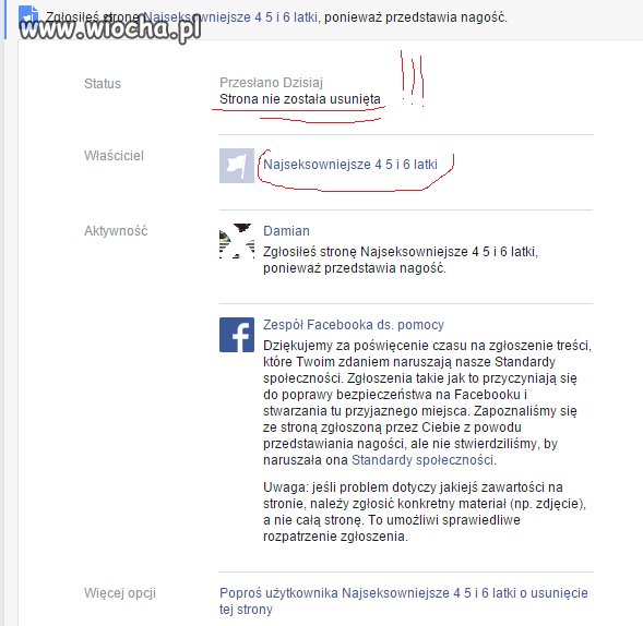 Wiocha na Facebooku