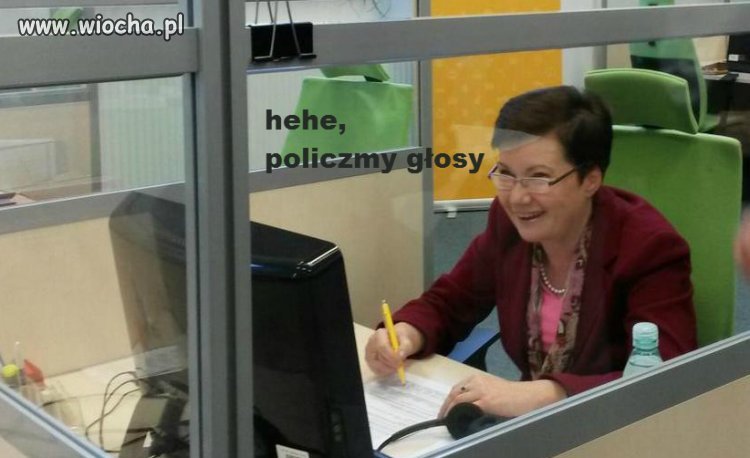 Wygrywa ten, który liczy głosy
