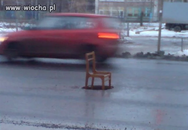 Fachowo oznaczona dziura
