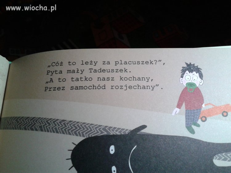 Tatko na asfalcie.