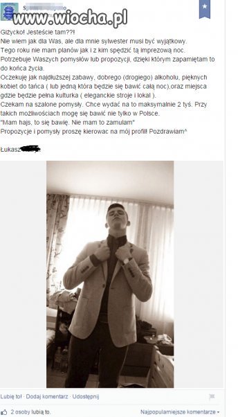 Bardzo skromny człowiek
