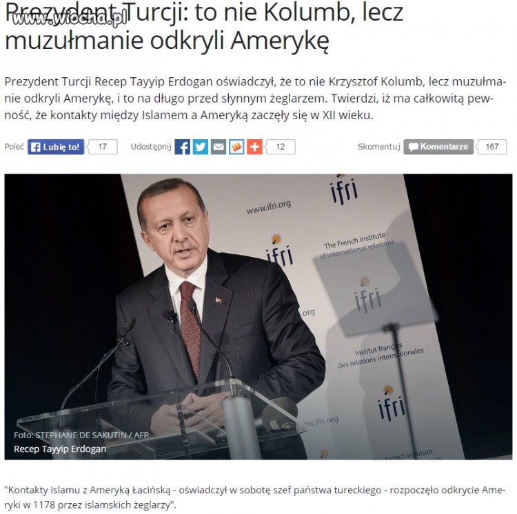 W dwudziestym wieku odkryli Europę.