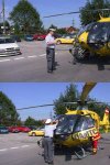 Co zrobić, jeśli helikopter.