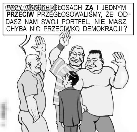 Demokracja wg polityków pewnej frakcji