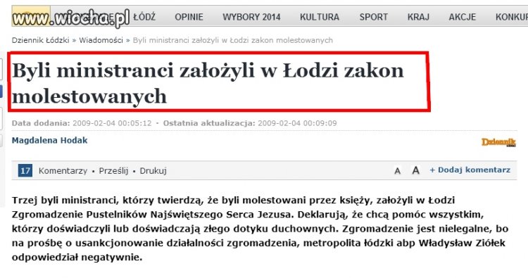 No i sprawa jasna, jeśli chodzi o pewnego usera...