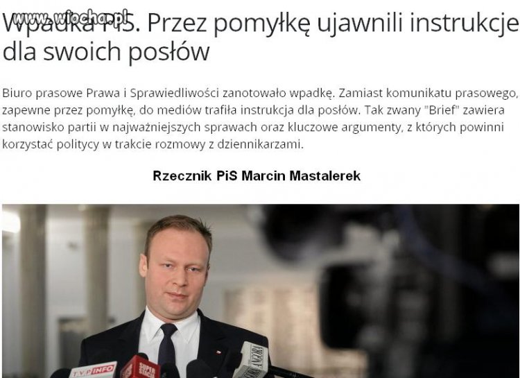 Oj tam oj tam - Jaruś nie dopilnował!!!