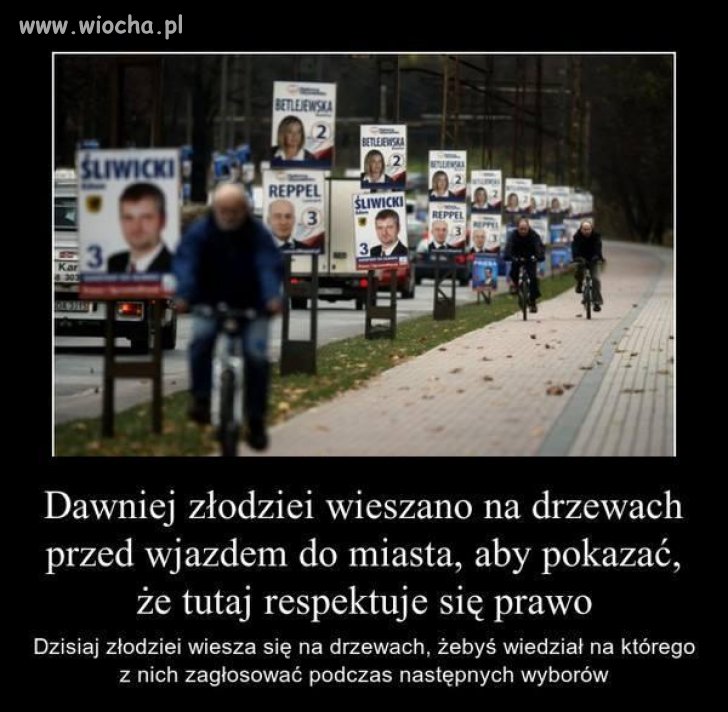 Wybory tuż tuż więc kandydaci się dwoją i troją ..