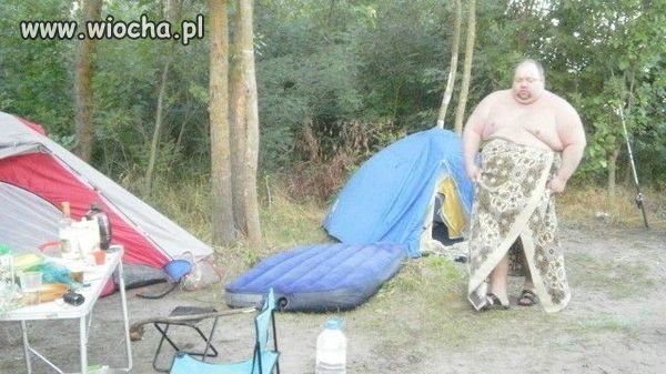 Na biwaku koca zabrakło