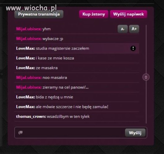 Zaczełem i bede magistrem