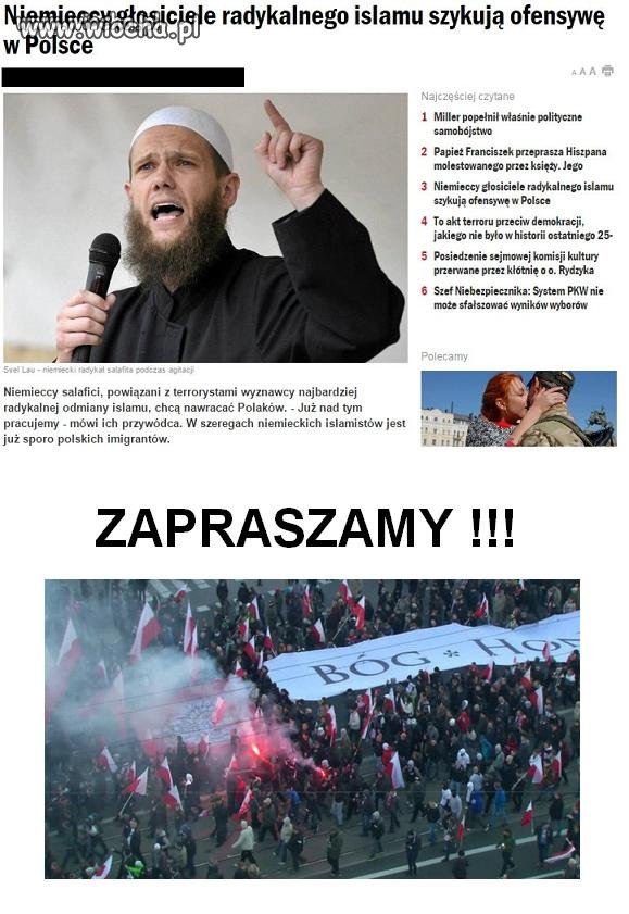 To będzie bardzo ciepłe przywitanie