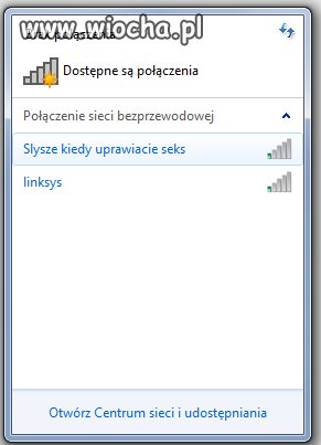 Wyszukuję wifi