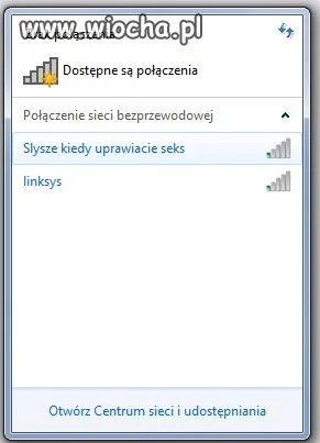 Wyszukuję wifi