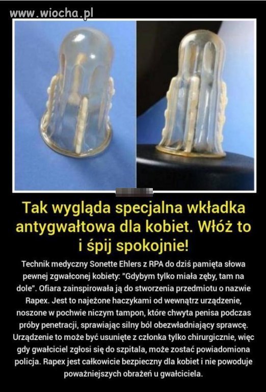 Gdyby zęby miała.