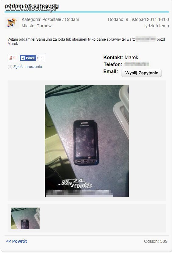 Napalony burek z Tarnowa