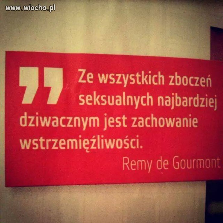 Czyli największymi dziwakami są ... 