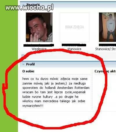 Szkoda że mózgu sobie nie wymarzył
