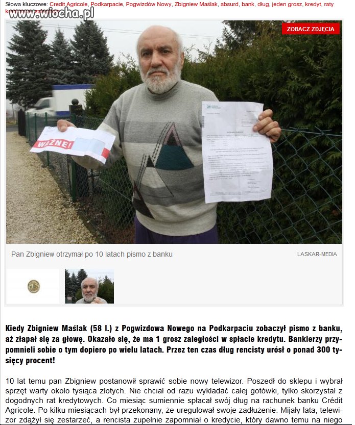 1 grosz długu po 10 latach