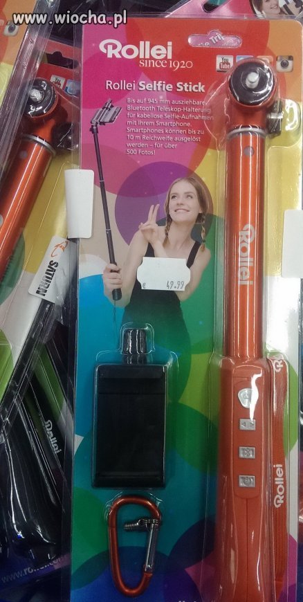 Firmowy zestaw do selfika