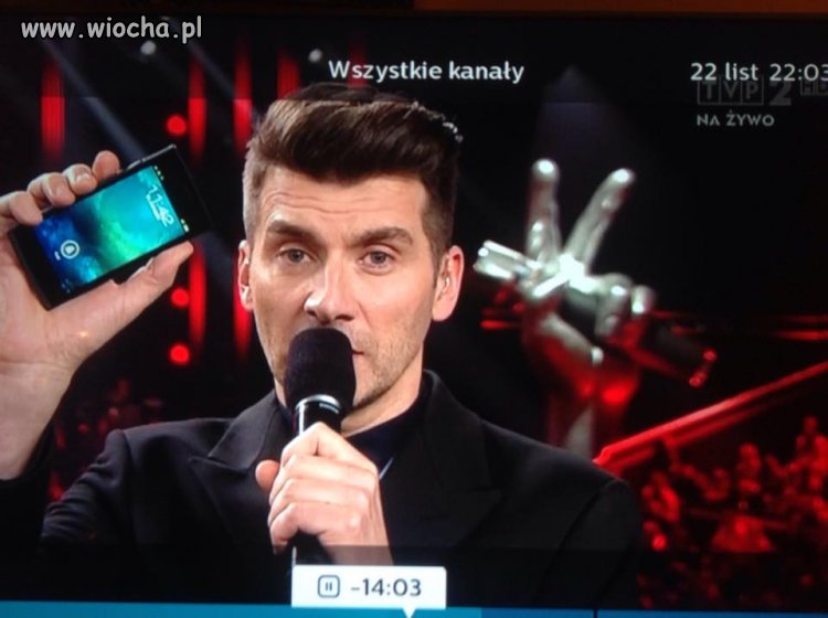 Podobno The Voice of Poland leci na żywo