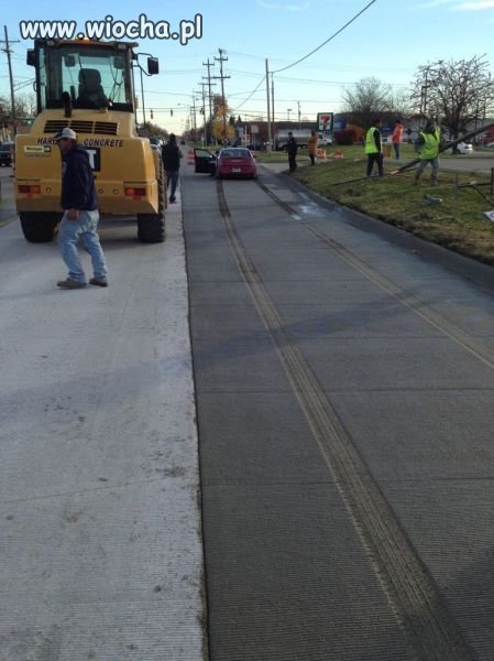 Beton za kierownicą ...
