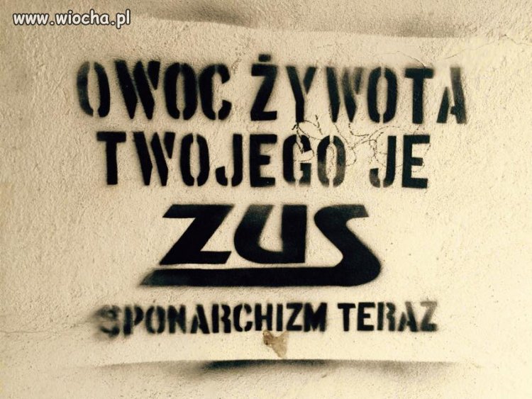 Walka z ZUS już na murach