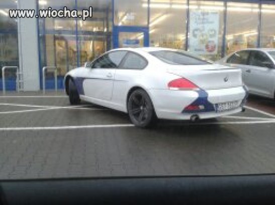 Kolejny cwaniaczek z BMW Starogard Gdański  Lidl