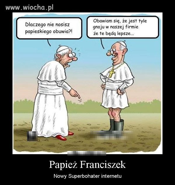 Jako jedyny widzi ten bałagan