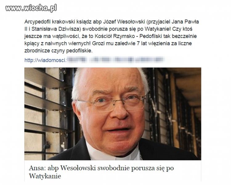 A media jakoś o tym milczą... 
