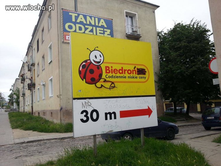Czyżby plakat wyborczy?