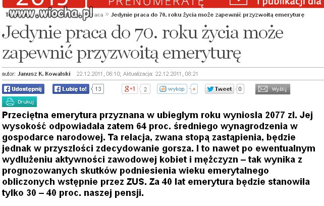 Dlatego już pracuje PO nad nowa ustawą