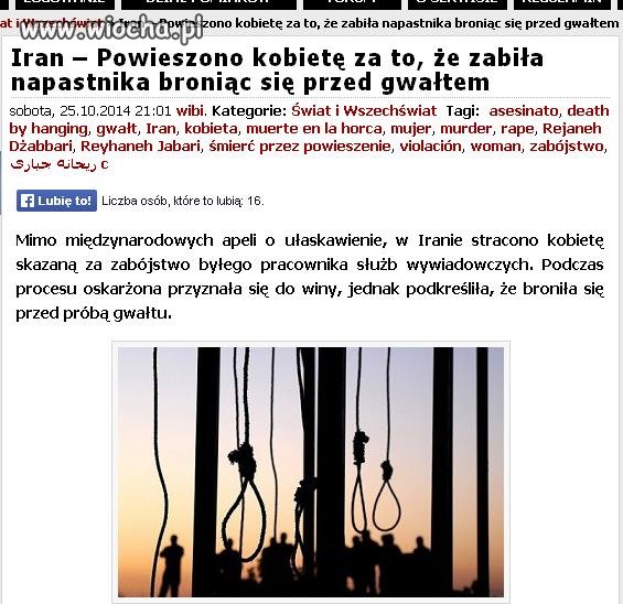 Powiesić za ku...