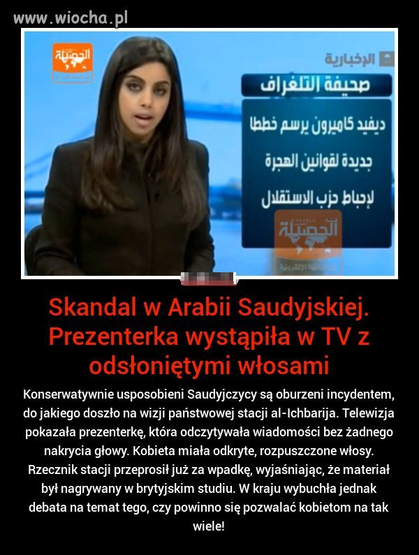 Tymczasem w Arabii Saudyjskiej
