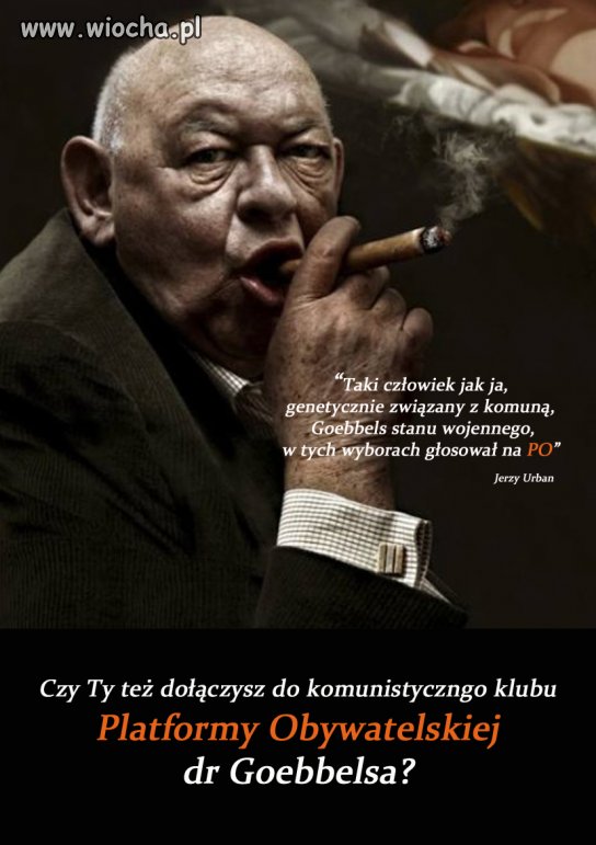 Świnia zawsze POprze swoje stado...