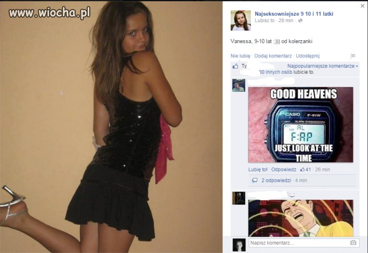 Strona idealna dla pedofila.