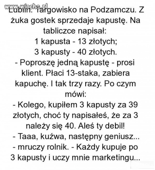 Jak wiocha to wiocha