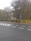 Znak jest ale pasów brak.