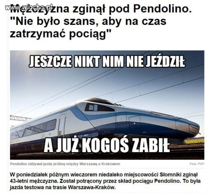 Zły omen.