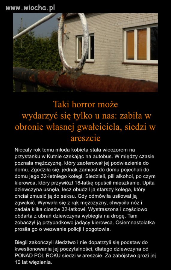 A mogła pojechać do domu
